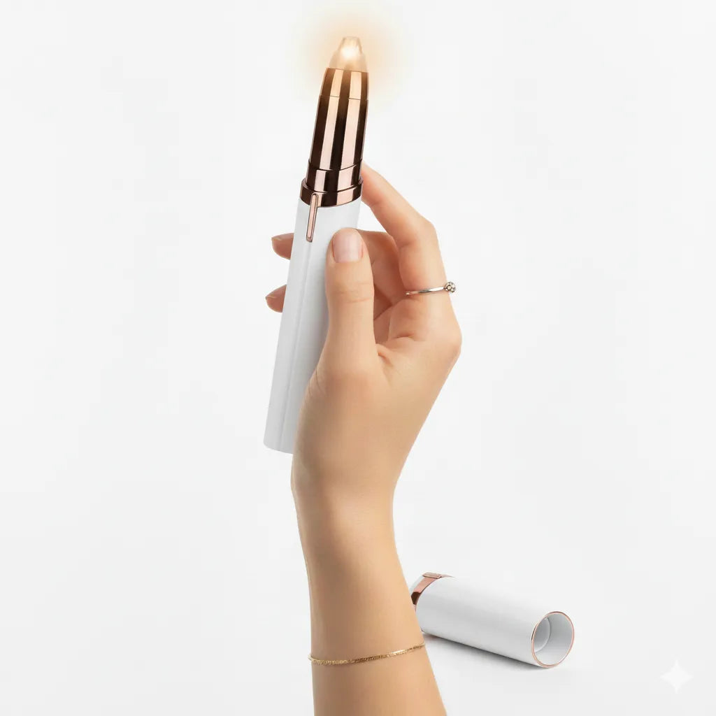 Depiladora facial de precisión con LED
